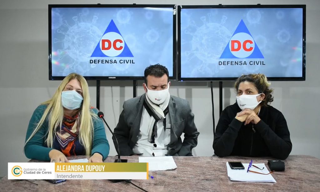 La ciudad de Ceres registró un caso de coronavirus y volvió a la Fase 4 de la Cuarentena