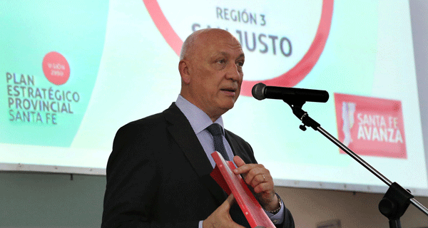 Bonfatti pidió defender las políticas del Plan Estratégico provincial