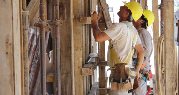 La construcción en Santa Fe generó más puestos de trabajo