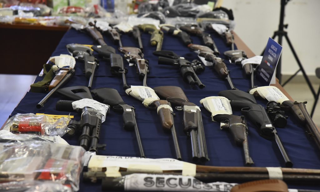 Se registró secuestro récord de armas de fuego en los últimos 18 meses en la provincia de Santa Fe