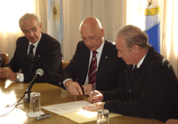 La provincia firmó convenios con municipios del Norte