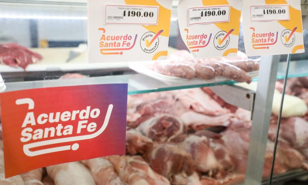 Acuerdo Santa Fe llega a comercios de la ciudad de Santo Tomé con cortes de cerdo a precios especiales
