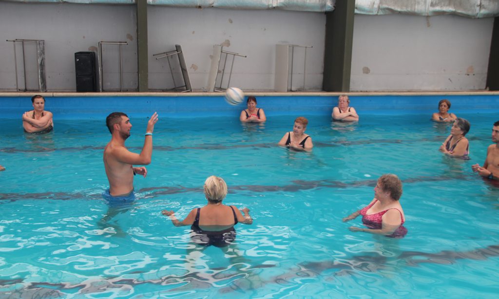 A partir de un acuerdo institucional, comenzó en Franck la colonia recreativa para adultos mayores
