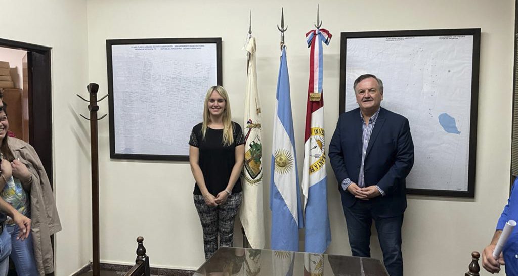 Dianela Michlig se convirtió en la primera mujer que asumió la presidencia comunal de Ambrosetti