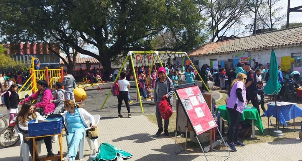 Se realizaron diferentes actividades para mejorar el ambiente y la salud de vecinas y vecinos del barrio Yapeyú