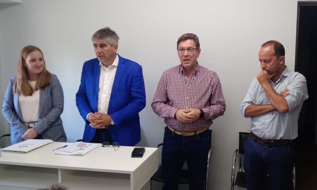 El gobierno provincial destinó fondos para la pavimentación de la calle de ingreso a la Cooperativa Agrícola Ganadera de San Justo