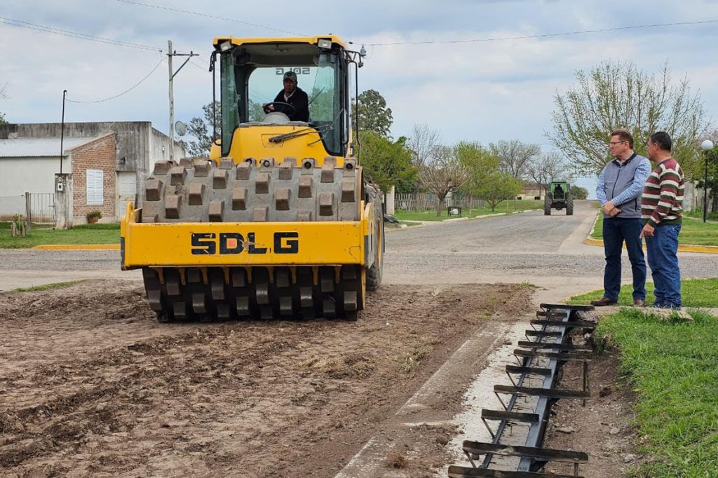 En tres localidades del centro del departamento San Justo se ejecutan obras muy pedidas por los vecinos