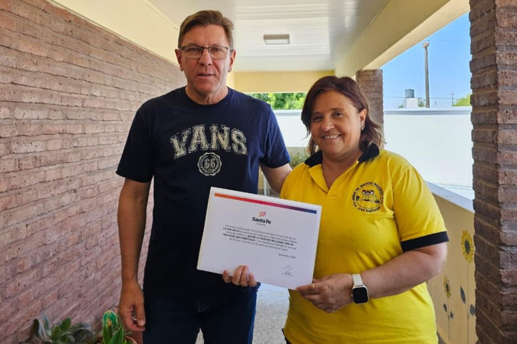 El senador Borla confirmó partidas del FANI para otras tres escuelas del departamento San Justo