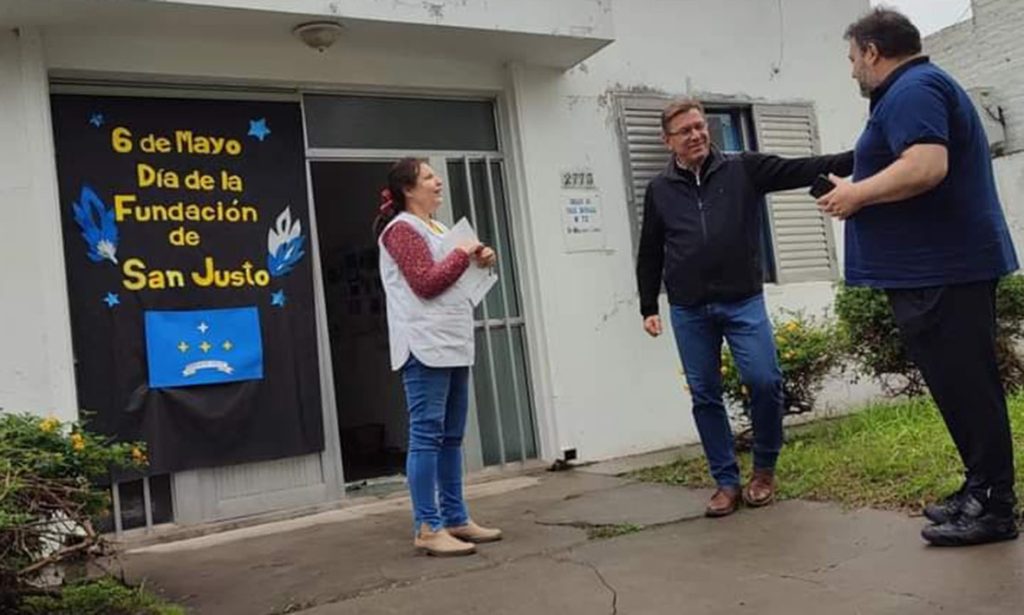 Dos instituciones educativas de la ciudad de San Justo recibieron fondos para realizar obras de infraestructura