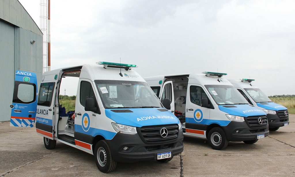 Se entregaron 19 ambulancias y fue inaugurado un nuevo centro logístico provincial para almacenamiento y distribución vacunas