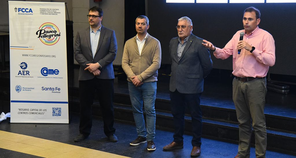 En Rosario se dieron detalles del Censo Provincial de Centros Comerciales a Cielo Abierto