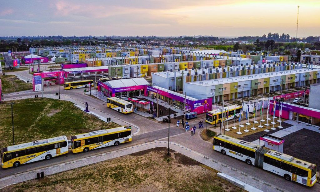 Colectivos de la capital provincial recorrieron más de 41 mil kilómetros trasladando atletas durante los Juegos Suramericanos