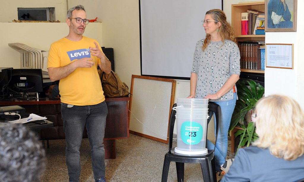 En la ciudad de Santa Fe finalizó el primer taller de compostaje domiciliario
