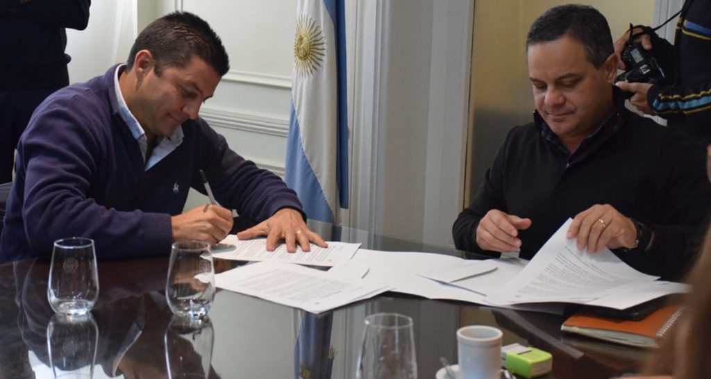 El Concejo Municipal firmó convenio con la Liga Santafesina para un fútbol sin violencia