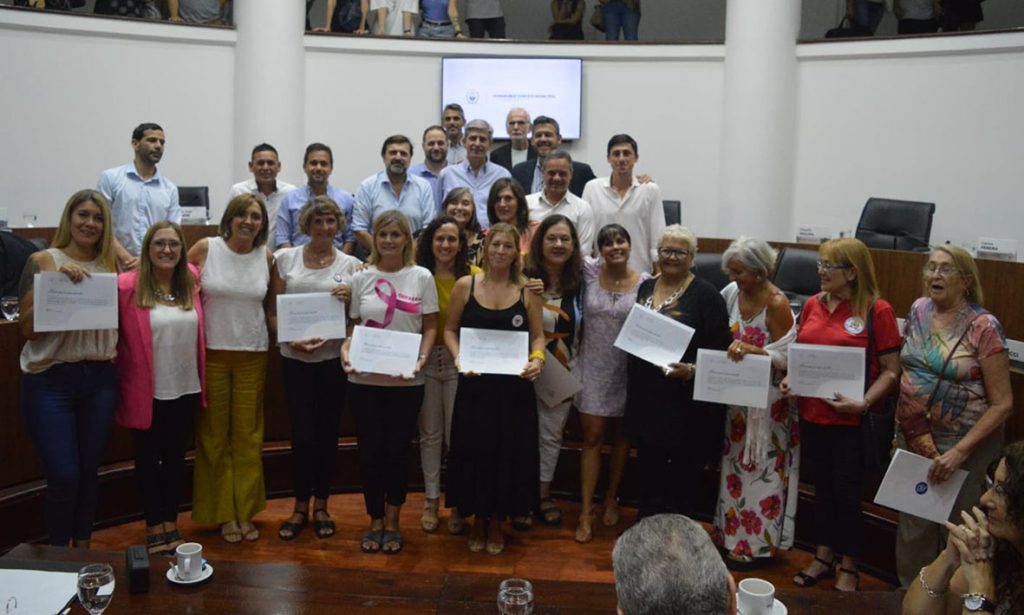 El Concejo Municipal reconoció a mujeres santafesinas por su trabajo, talento y aporte a la ciudad
