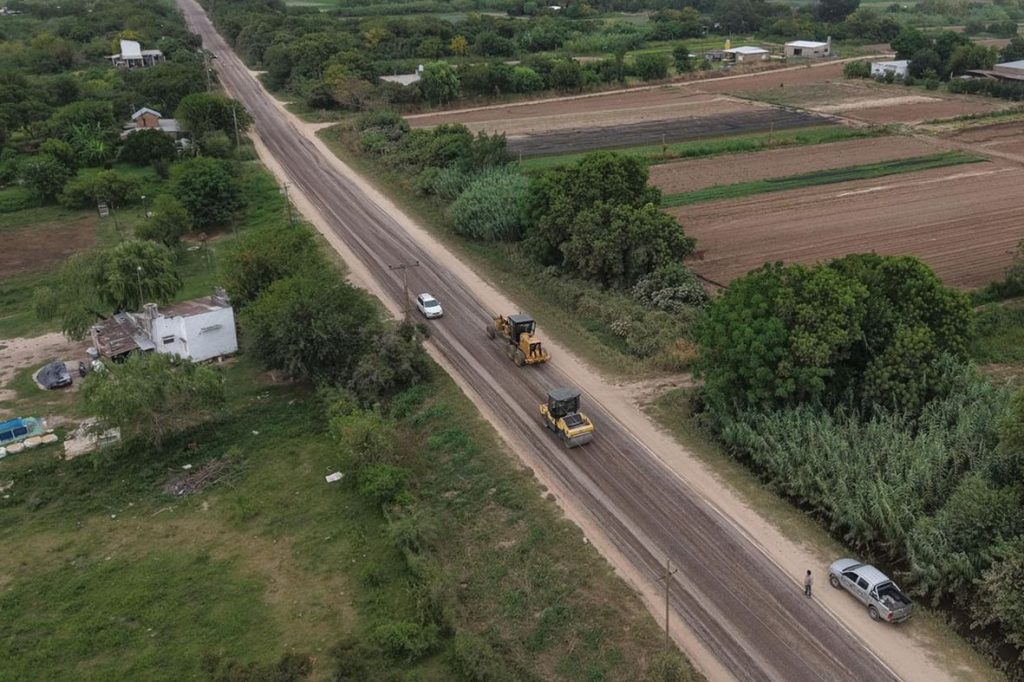 Continúan los trabajos en una obra clave para mejorar la conexión vial entre Santa Fe y Monte Vera