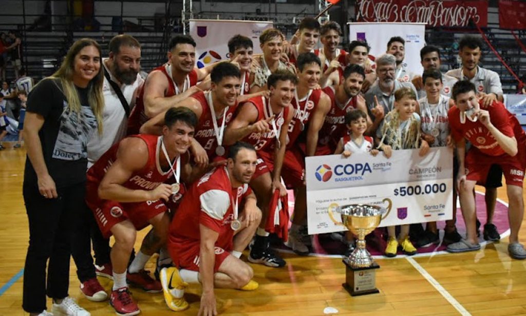 El Club Provincial de Rosario se consagró campeón en básquetbol y obtuvo la Copa Santa Fe Provincia Deportiva