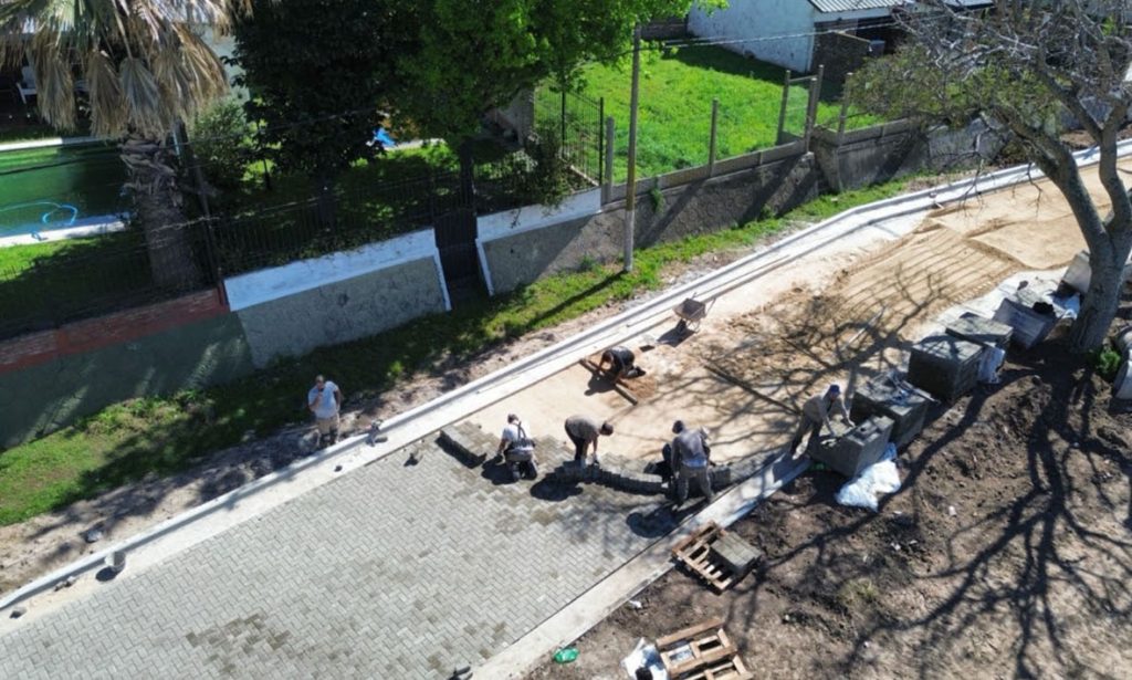 Con un 65% de avance, prosigue la transformación de la costanera de Coronda que aportará un mayor desarrollo turístico