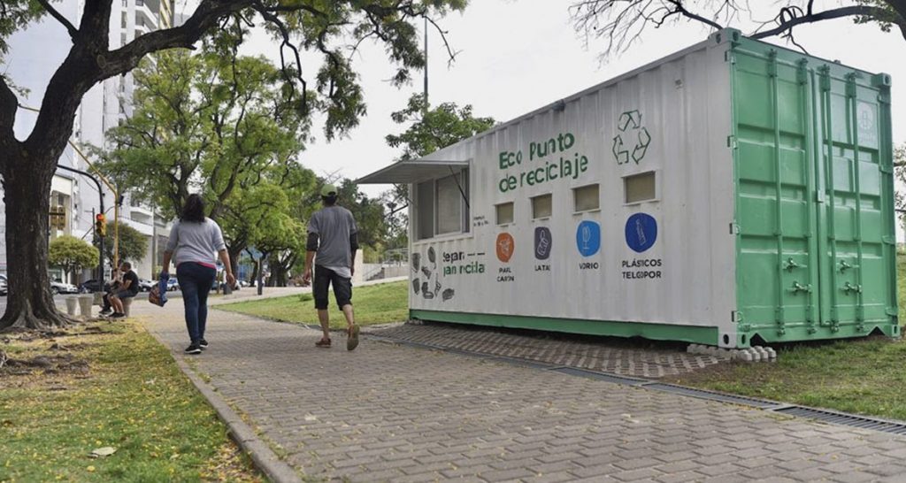 En la ciudad de Santa Fe habilitaron dos nuevos ECO Puntos de Reciclado