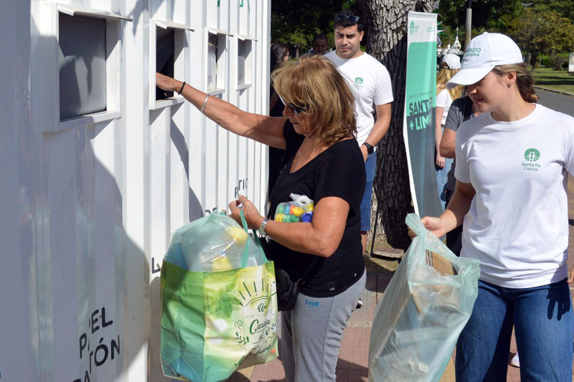 Para continuar con la separación en origen, se presentó el programa Amigos del EcoPunto