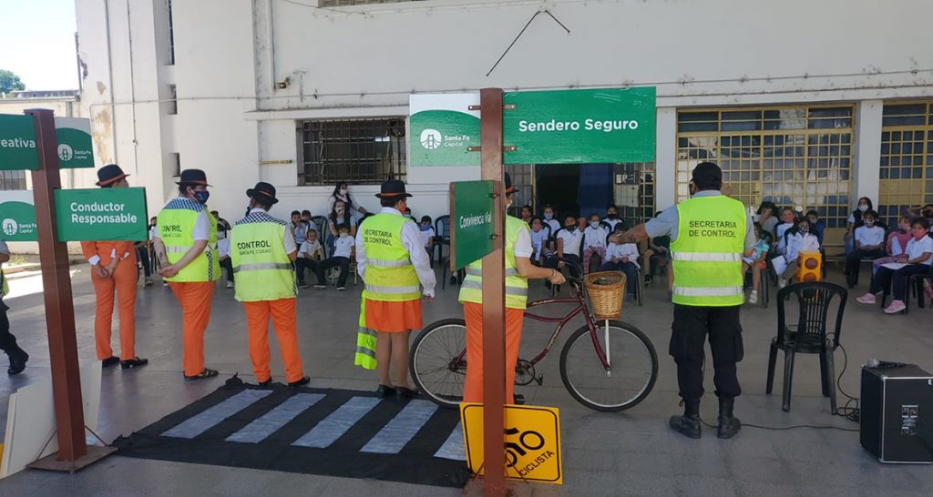Más de 2.600 niñas y niños santafesinos participaron de un ciclo de educación vial en escuelas