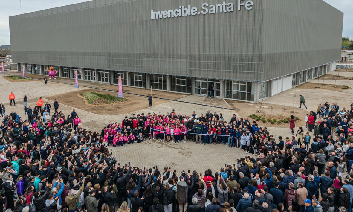 El Invencible Santa Fe fue inaugurado en el predio del Centro de Alto Rendimiento Deportivo de la capital provincial