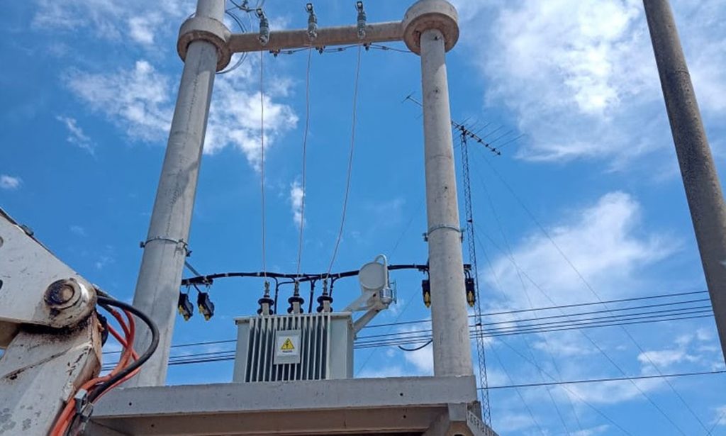 La EPE habilitó obras para mejorar el abastecimiento de electricidad en Humberto Primo