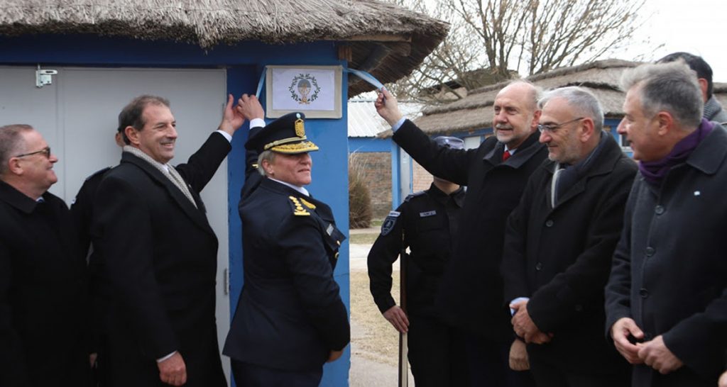 Con la presencia del gobernador, en la ciudad de Rafaela fue inaugurada una nueva Escuela de Policía