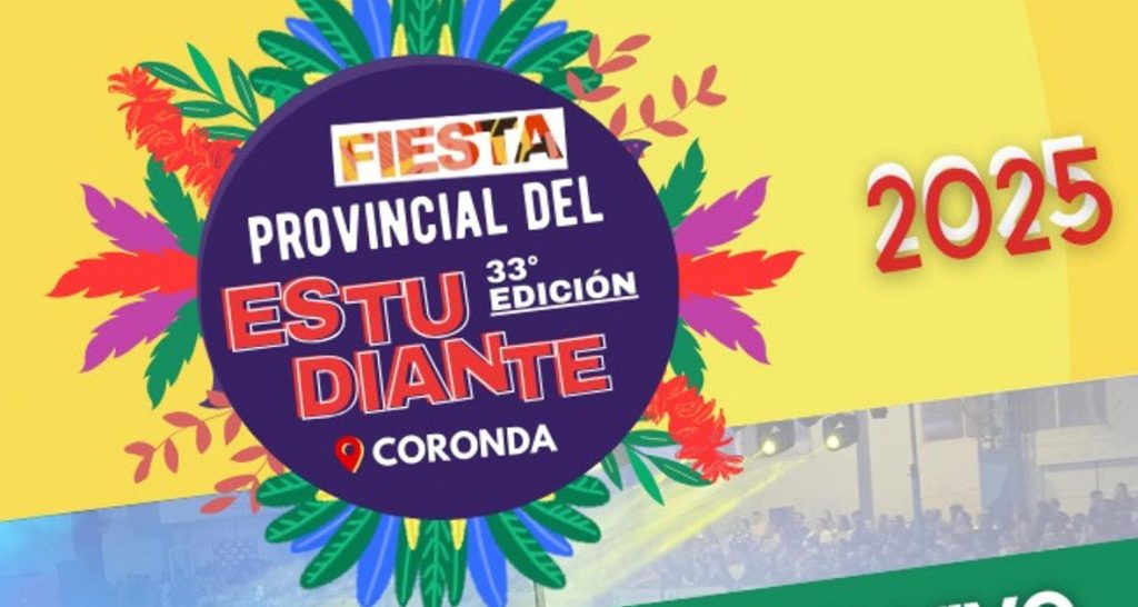 Debido al pronóstico de lluvias, la Fiesta Provincial del Estudiante en Coronda se adelanta al viernes 19 de septiembre