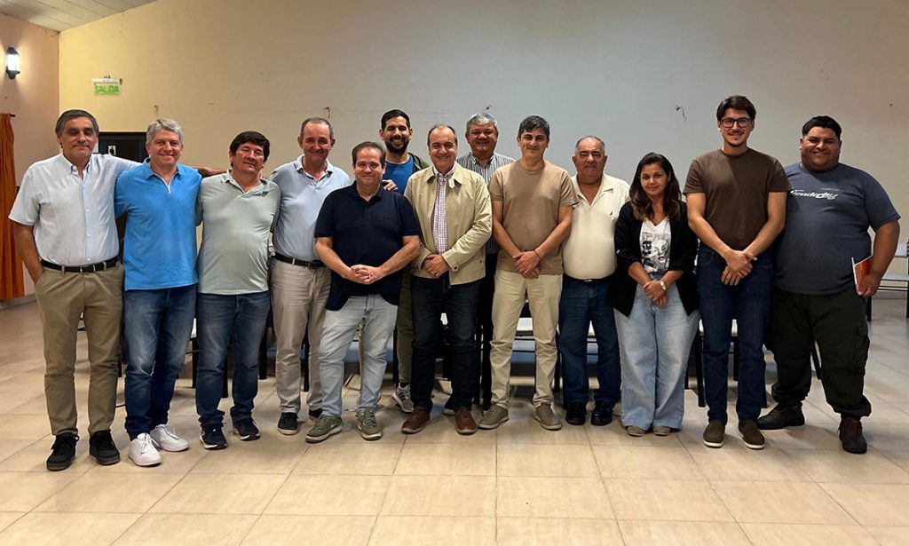 El Foro de Intendentes Socialistas se reunió en Santa Rosa de Calchines para promover gestiones