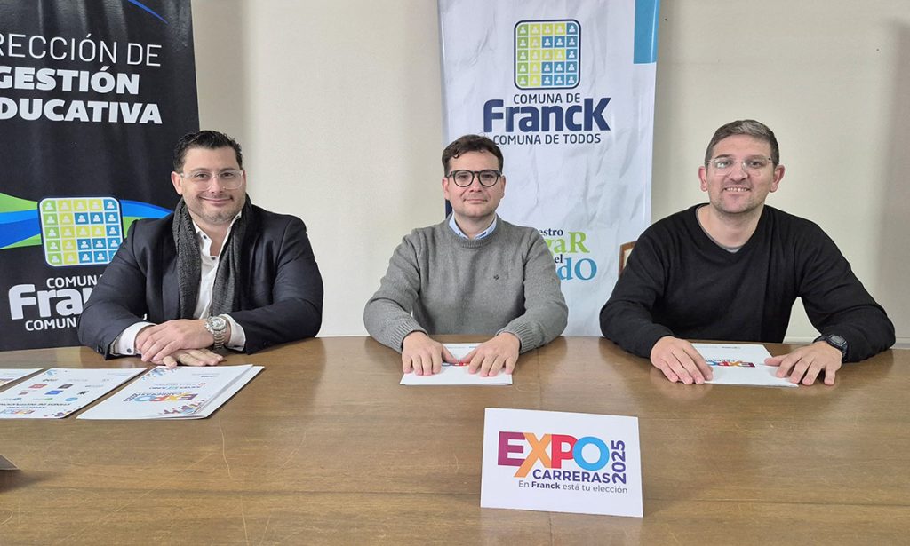 El 19 de junio se realizará la Expo Carreras 2025 en Franck