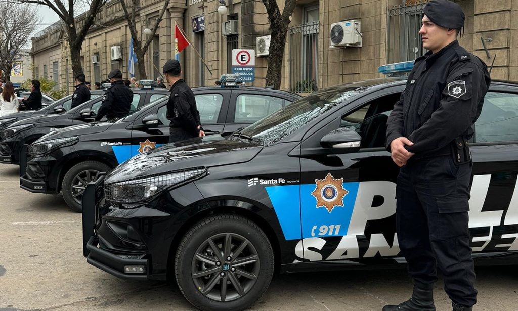 Franck recibió un nuevo móvil policial para más patrullajes en la localidad