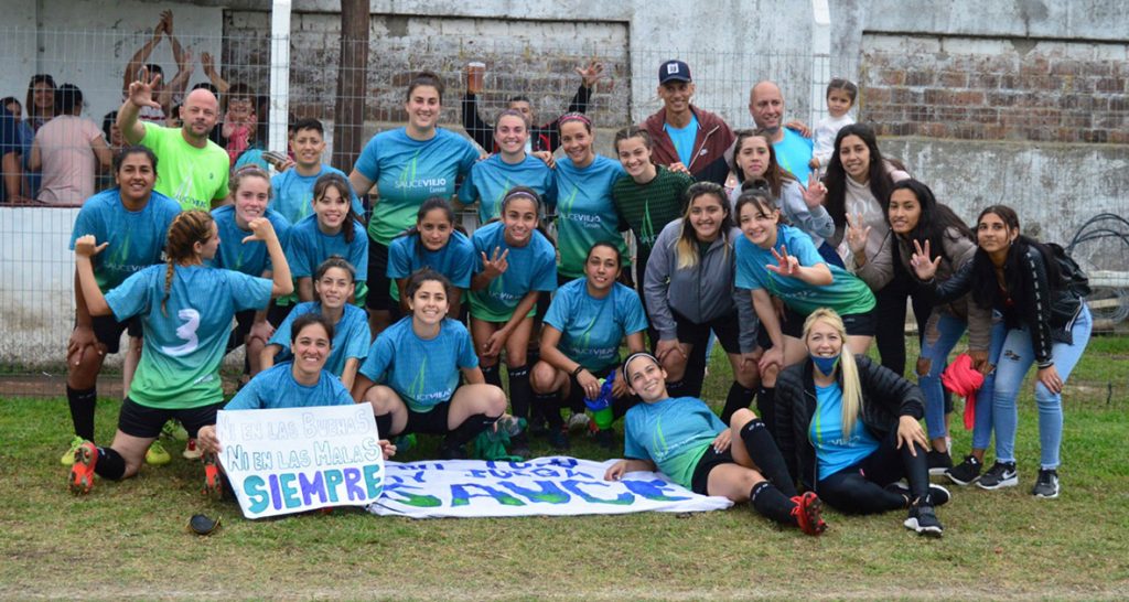 El fútbol femenino de la comuna de Sauce Viejo buscará el título de campeón