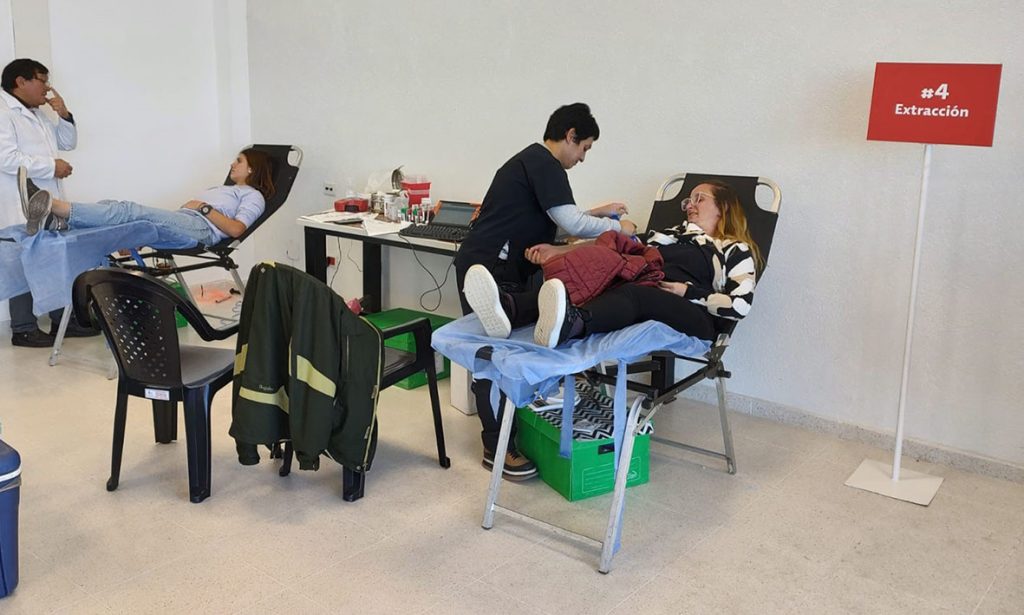 Esperanza: en el Campus FAVE se efectuaron un total de 28 donaciones de sangre