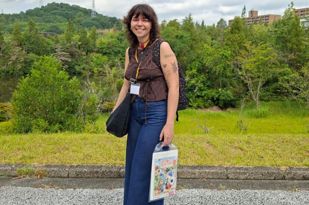 Una estudiante de Letras de la UNL participó en Japón de una experiencia de formación académica y cultural
