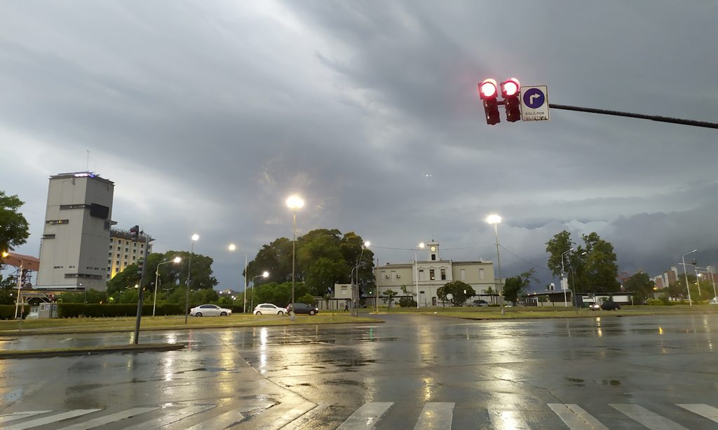 Se mantiene vigente un alerta meteorológico para la ciudad de Santa Fe y la región