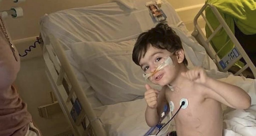 Emergencia nacional por un niño de 3 años que necesita un trasplante de corazón para seguir viviendo