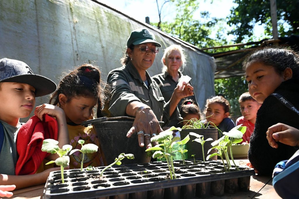 El Jardín Botánico de Santa Fe es un “Aula Verde” que ya recibió a más de 3.200 niños en el 2025