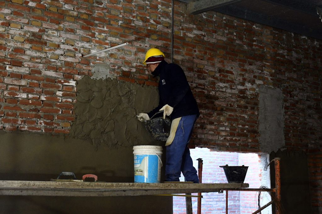 Las obras del Jardín Municipal N° 18 en barrio Alfonso lleva un avance cercano al 15%