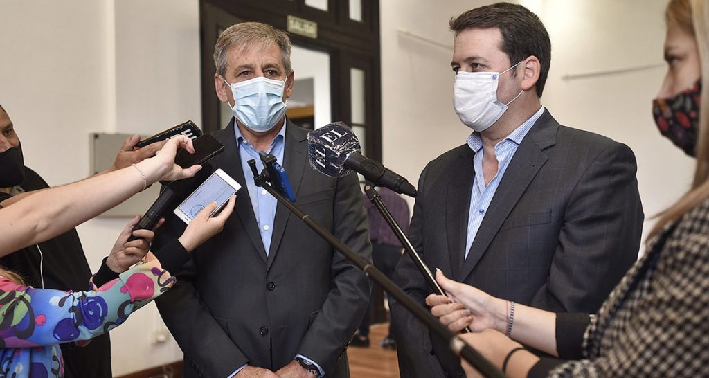 El intendente Jatón se reunió con integrantes de la Mesa de Entidades Productivas