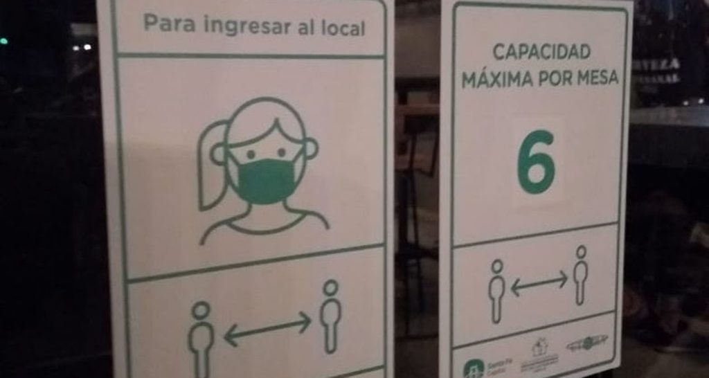 Fueron relevados más de 100 bares y restaurantes en la ciudad de Santa Fe