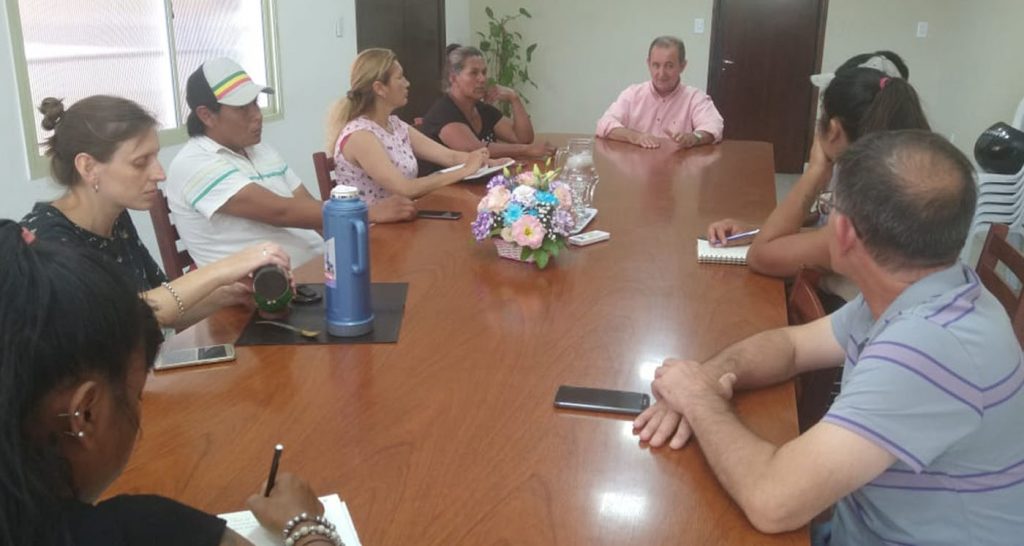 El intendente de Recreo y la Comunidad Com Caia trabajarán con una agenda en común