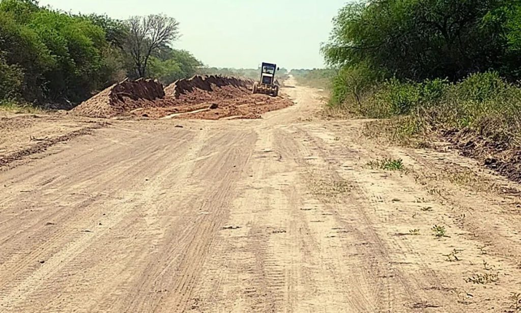 La comuna de La Criolla lleva adelante un fuerte trabajo en los caminos rurales del distrito