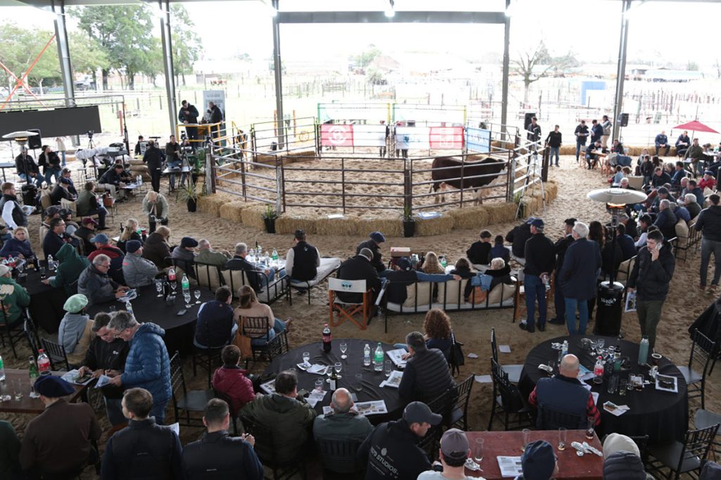La Sociedad Rural de San Justo fue escenario de un gran remate de genética con Los Charabones, Don Pedro y Don Chiquito