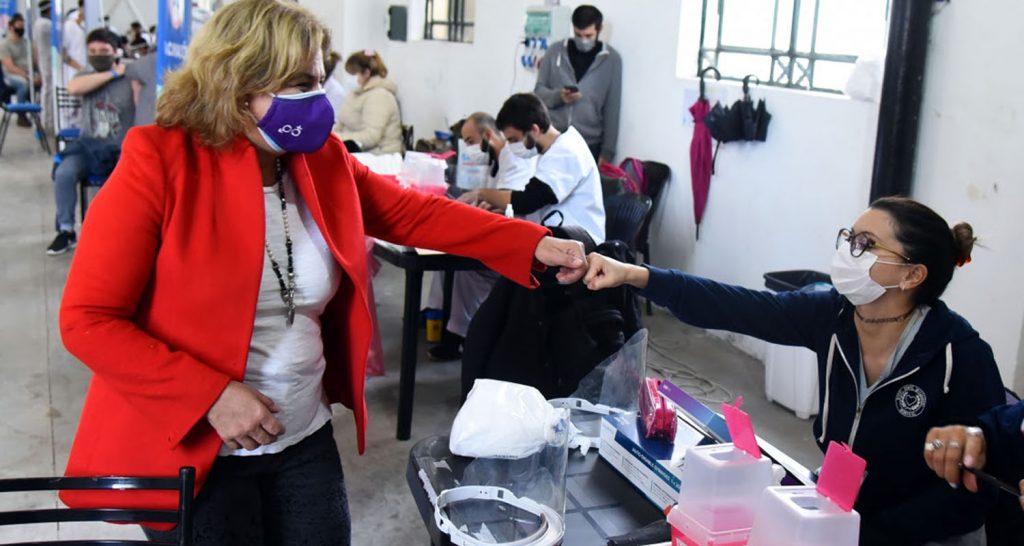 Durante julio se enviaron 957.876 turnos para la vacunación contra el Covid-19