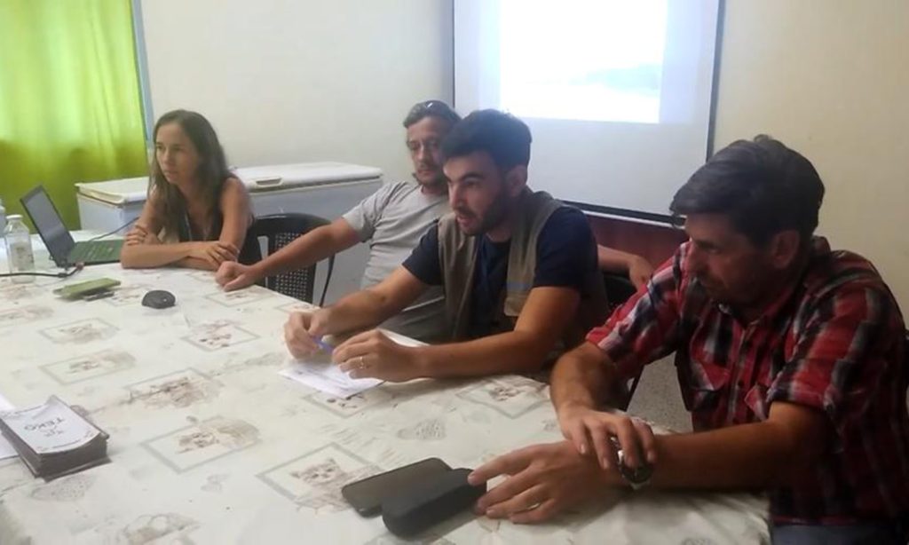 Se firmó el convenio para la segunda etapa de cordón cuneta y luminarias en Arroyo Aguiar