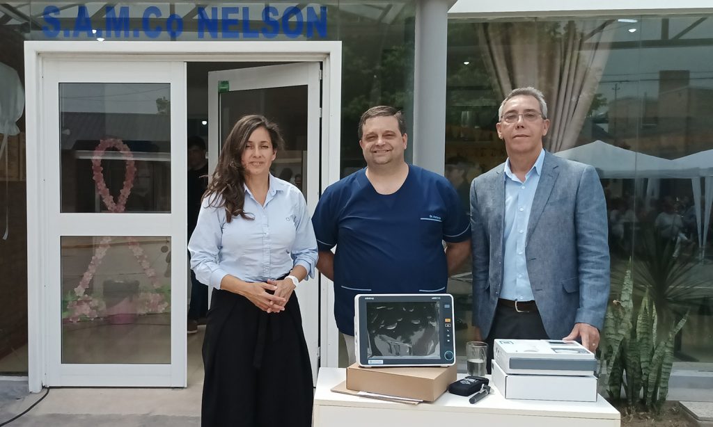 El Ministerio de Salud de la Provincia entregó equipamiento en el aniversario del SAMCo de Nelson
