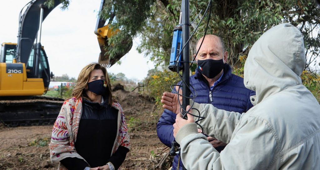 Se ejecutan inversiones nacionales en obra pública en distintas localidades del territorio provincial