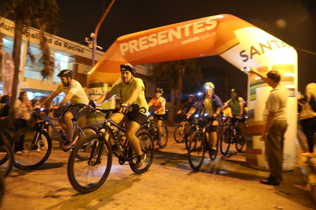 Unas 150 personas participaron del cicloturismo “El Camino de la Noche”