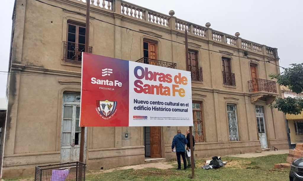 Comenzaron las obras para la recuperación de un edificio histórico en Marcelino Escalada